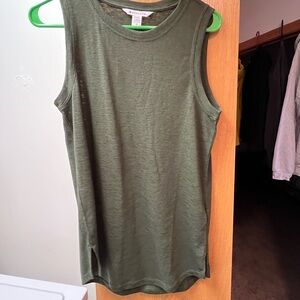 Athleta Breezy Tank - Aspen Olive